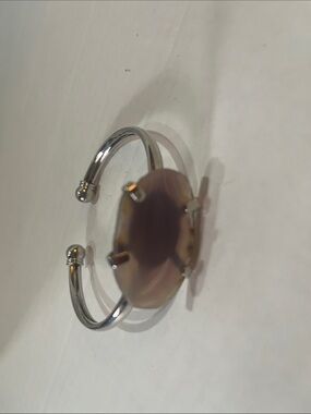Purple Geode Cuff Bracelet